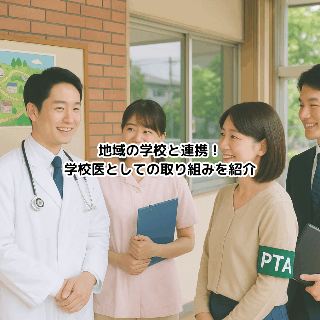地域の学校と連携！学校医としての取り組み紹介 - グッドライフ